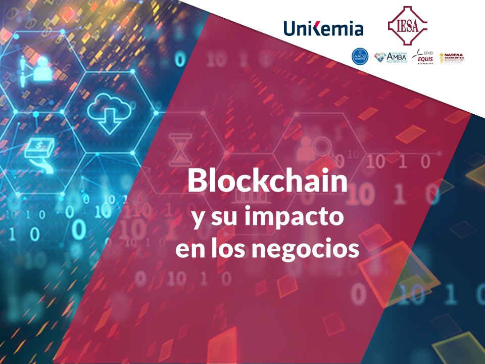 Unikemia blockchain ad alt text